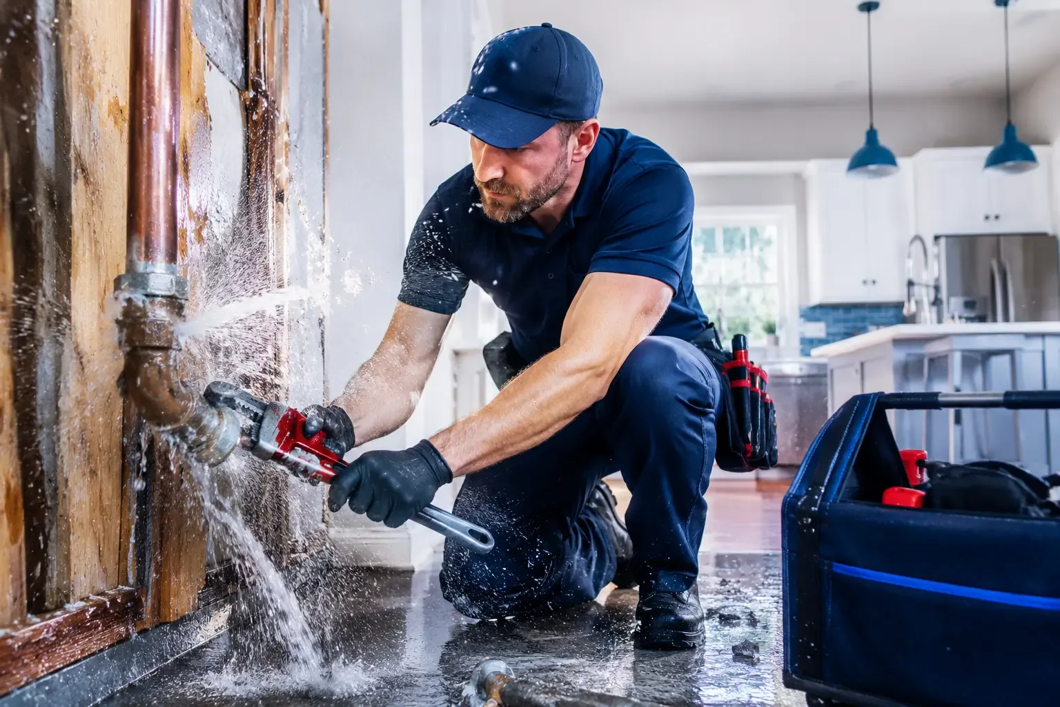 Local emergency pipe repair professionals in Norwood, NC